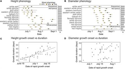 Relating the Growth Phenology and Biomass Allocation in Seedlings of 13 Acadian Tree Species With Their Drought Tolerance